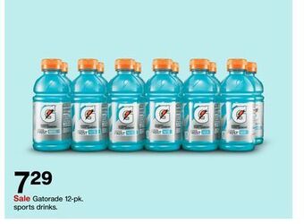 Target Gatorade 12-pk. sports drinks offer