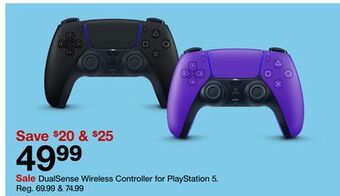 Target Dualsense wireless controller for playstation 5 offer