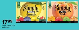 Target Simply spiked 12-pk. hard drinks* offer