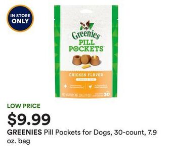 Petco Pill pockets for dogs, 30-count, 7.9 oz. bag offer