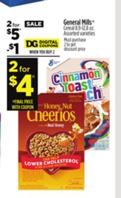 Dollar General General mills® offer