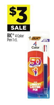 Dollar General Bic® offer
