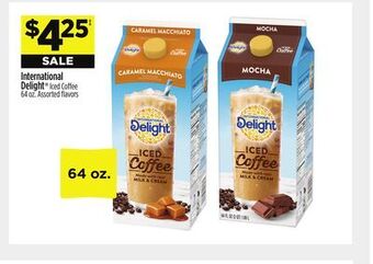 Dollar General International delight® iced coffee offer