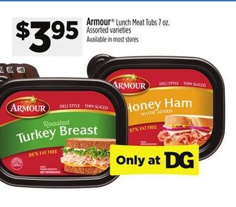 Dollar General Armour® offer