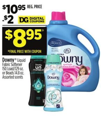 Dollar General Downy® liquid fabric softener offer