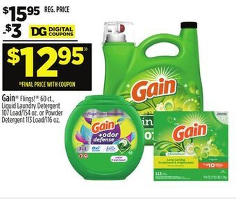 Dollar General Gain® offer