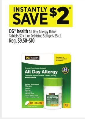 Dollar General Dg® health offer