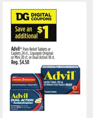 Dollar General Advil® offer