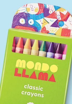 Target Mondo llama 24-ct. crayons offer
