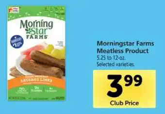 Safeway Morningstar Farms Meatless Product 5.25-12 oz offer