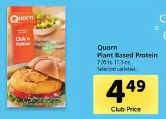 Safeway Quorn Plant Based Protein 7.05-11.3 oz offer
