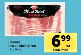 Safeway Hormel Black Label Bacon 12-16 oz offer