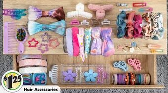 Dollar Tree Hair accessories offer