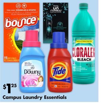 Dollar Tree Campus laundry essentials offer