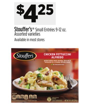 Dollar General Stouffer's® small entrées offer
