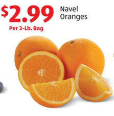 Aldi Navel Oranges offer