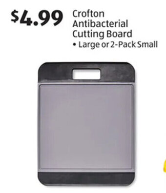 Aldi Crofton Antibacterial Cutting Board • Large or 2-Pack Small offer
