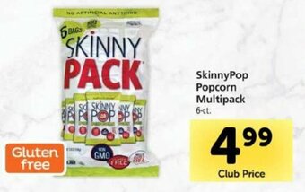 Safeway SkinnyPop Popcorn Multipack offer
