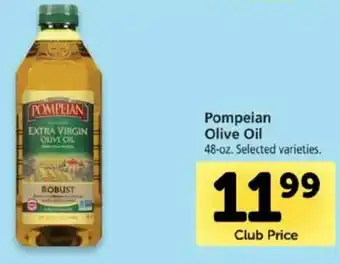 Safeway Pompeian Olive Oil 48 oz offer