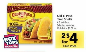 Safeway Old El Paso Taco Shells offer
