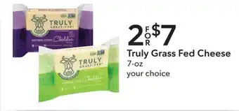 Publix Truly Grass Fed Cheese 7-oz your choice offer