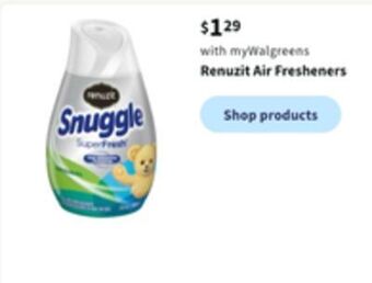 Walgreens Renuzit air fresheners offer