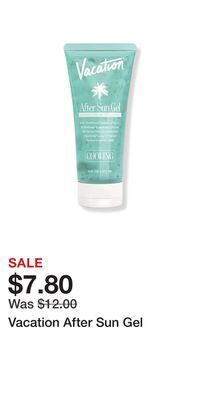 Ulta Beauty Vacation after sun gel offer