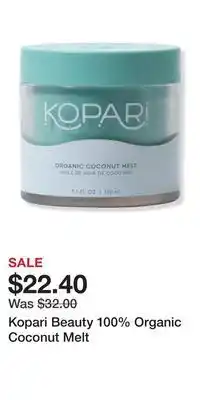Ulta Beauty Kopari beauty 100% organic coconut melt offer