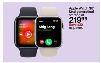 Target Apple watch se® offer