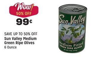 Grocery Outlet Medium green ripe olives offer