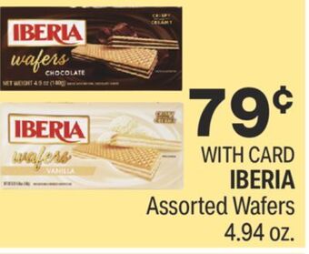CVS Iberia assorted wafers 4.94 oz. offer