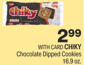 CVS Chiky chocolate dipped cookies 16.9 oz. offer