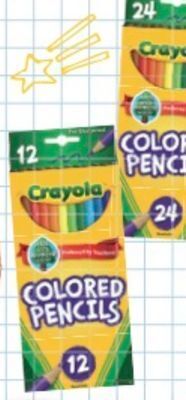 Lidl Crayola® colored pencils offer