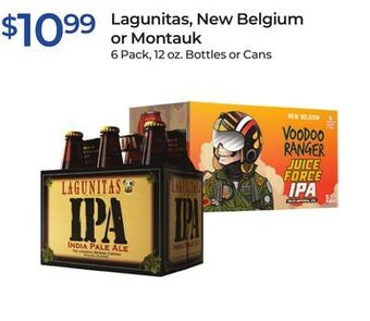 Rite Aid Lagunitas, new belgium or montauk offer