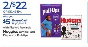 Rite Aid Huggies offer