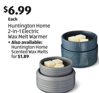 Aldi Huntington home 2-in-1 electric wax melt warmer offer