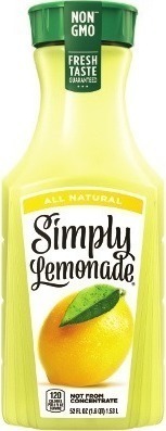 Kroger Simply fruit drink or ade offer