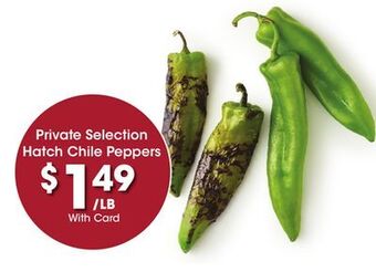 Kroger Private selection hatch chile peppers offer
