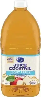 Kroger Kroger apple juice or apple juice cocktail offer