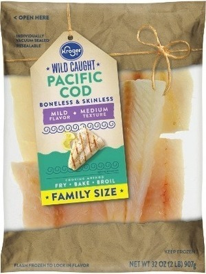 Kroger Kroger cod fillets offer