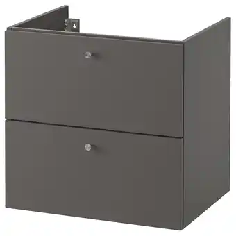 Ikea Godmorgon sink cabinet with 2 drawers, gillburen dark gray, 23 5/8x18 1/2x22 7/8 offer