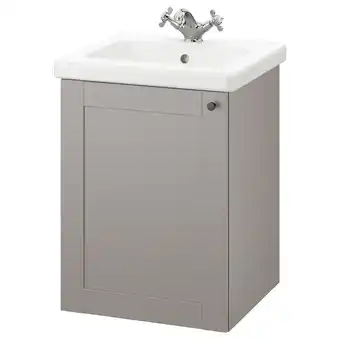 Ikea Enhet / tvällen sink cabinet with 1 door, gray frame/gray runskär faucet, 19 5/8x19 1/8x26 offer