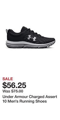 Kohl's Under armour charged assert 10 men's running shoes offer