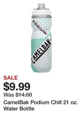 Dick's Sporting Goods Camelbak podium chill 21 oz. water bottle offer