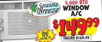 Ollie's Sarsota breeze window a/c offer