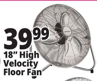 Ocean State Job Lot Penguin high-velocity floor fan, 18 offer