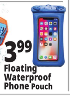 Ocean State Job Lot Techbunch universal waterproof phone pouch offer
