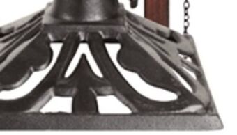 Ocean State Job Lot Cast iron torch stand offer