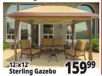 Ocean State Job Lot Sterling 12' x 12' instant pop-up gazebo offer