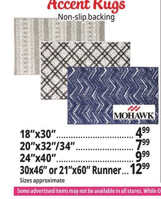 Ocean State Job Lot Accent rugs offer